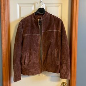 Wilson’s Leather brown suede jacket XL